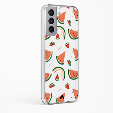 Watermelon Slices Crystal Clear Transparent Case (Samsung)