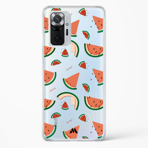 Watermelon Slices Crystal Clear Transparent Case-(Xiaomi)