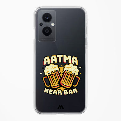 Aatma Near Bar Crystal Clear Transparent Case-(Oppo)