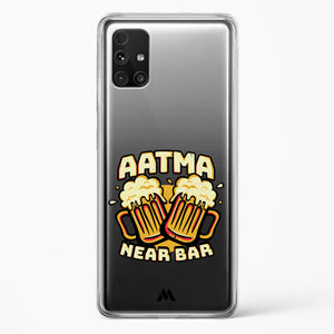 Aatma Near Bar Crystal Clear Transparent Case-(Samsung)