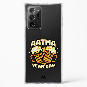 Aatma Near Bar Crystal Clear Transparent Case-(Samsung)