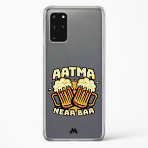 Aatma Near Bar Crystal Clear Transparent Case-(Samsung)