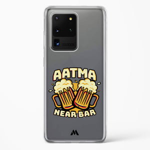 Aatma Near Bar Crystal Clear Transparent Case-(Samsung)