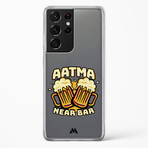 Aatma Near Bar Crystal Clear Transparent Case-(Samsung)