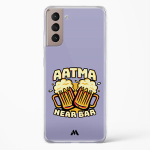 Aatma Near Bar Crystal Clear Transparent Case-(Samsung)