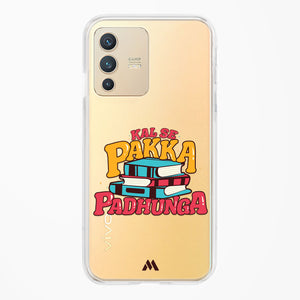 Kal Se Pakka Padhunga Crystal Clear Transparent Case-(Vivo)