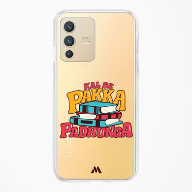 Kal Se Pakka Padhunga Crystal Clear Transparent Case-(Vivo)