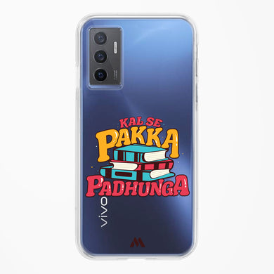 Kal Se Pakka Padhunga Crystal Clear Transparent Case-(Vivo)