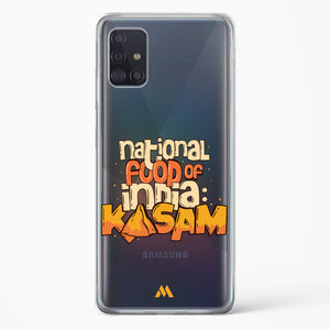 National Food Kasam Crystal Clear Transparent Case-(Samsung)