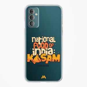 National Food Kasam Crystal Clear Transparent Case-(Samsung)