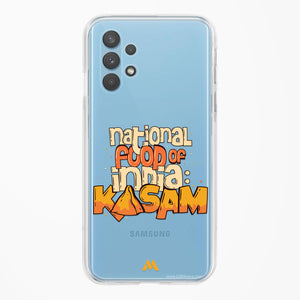 National Food Kasam Crystal Clear Transparent Case-(Samsung)