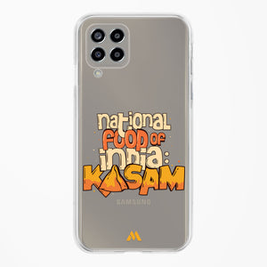 National Food Kasam Crystal Clear Transparent Case-(Samsung)