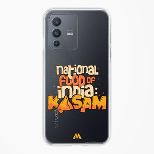 National Food Kasam Crystal Clear Transparent Case-(Vivo)