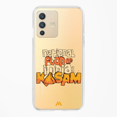 National Food Kasam Crystal Clear Transparent Case-(Vivo)