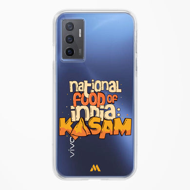 National Food Kasam Crystal Clear Transparent Case-(Vivo)