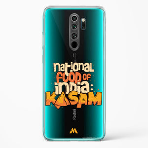 National Food Kasam Crystal Clear Transparent Case-(Xiaomi)