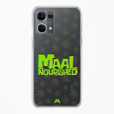 Maal Nourished Crystal Clear Transparent Case (Oppo)