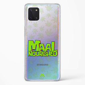 Maal Nourished Crystal Clear Transparent Case-(Samsung)