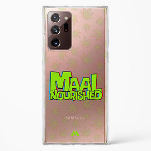 Maal Nourished Crystal Clear Transparent Case-(Samsung)
