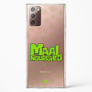 Maal Nourished Crystal Clear Transparent Case-(Samsung)