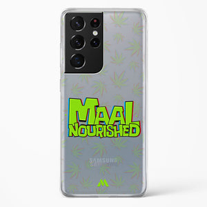 Maal Nourished Crystal Clear Transparent Case-(Samsung)