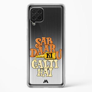 Sab Daaru Ki Galti Hai Crystal Clear Transparent Case-(Samsung)