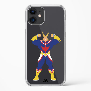 My Hero Academia All Might Crystal Clear Transparent Case (Apple)
