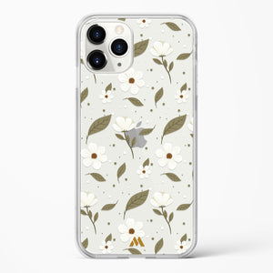 Daisy Fields Forever Crystal Clear Transparent Case-(Apple)