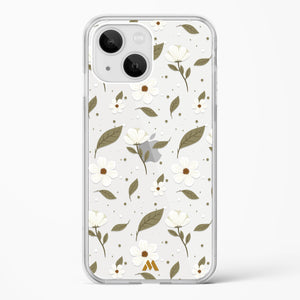 Daisy Fields Forever Crystal Clear Transparent Case-(Apple)