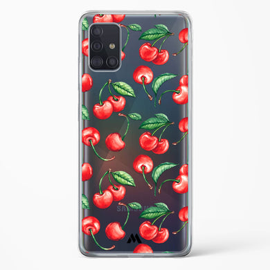 Cherry Surprise Crystal Clear Transparent Case (Samsung)