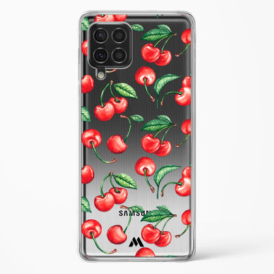 Cherry Surprise Crystal Clear Transparent Case (Samsung)