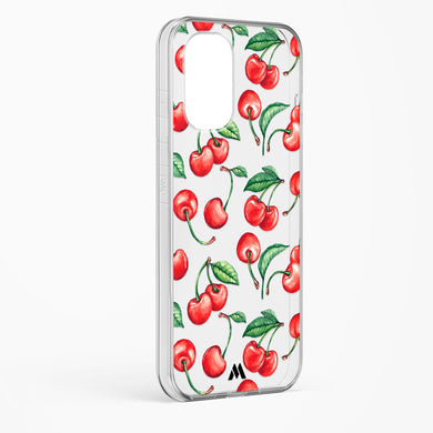 Cherry Surprise Crystal Clear Transparent Case-(Xiaomi)
