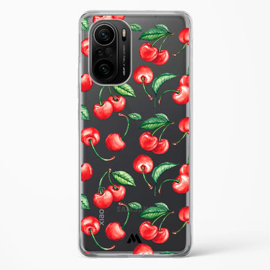 Cherry Surprise Crystal Clear Transparent Case-(Xiaomi)