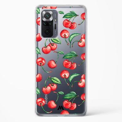 Cherry Surprise Crystal Clear Transparent Case-(Xiaomi)
