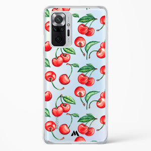 Cherry Surprise Crystal Clear Transparent Case-(Xiaomi)