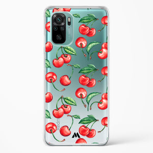 Cherry Surprise Crystal Clear Transparent Case-(Xiaomi)