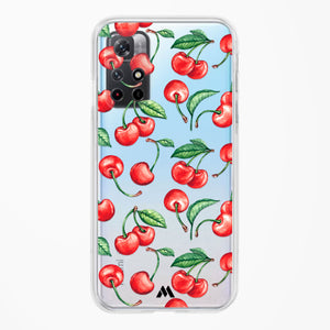 Cherry Surprise Crystal Clear Transparent Case-(Xiaomi)