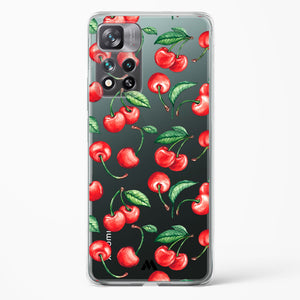 Cherry Surprise Crystal Clear Transparent Case-(Xiaomi)