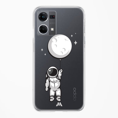 Moon Balloon Crystal Clear Transparent Case (Oppo)