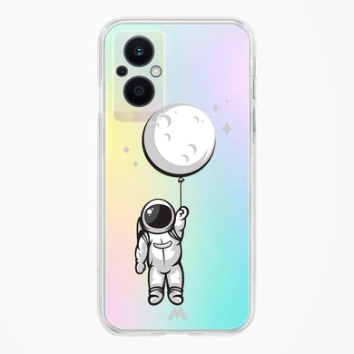 Moon Balloon Crystal Clear Transparent Case-(Oppo)