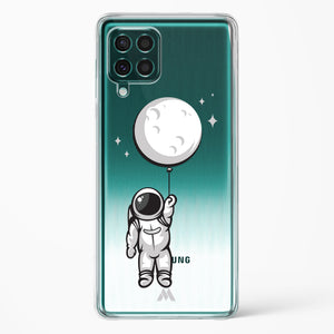 Moon Balloon Crystal Clear Transparent Case-(Samsung)
