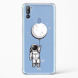 Moon Balloon Crystal Clear Transparent Case-(Samsung)