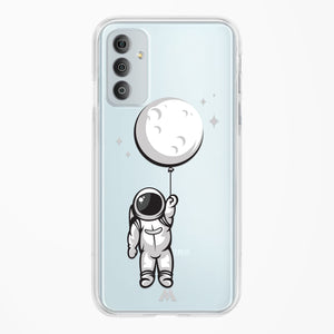 Moon Balloon Crystal Clear Transparent Case-(Samsung)