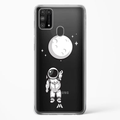 Moon Balloon Crystal Clear Transparent Case-(Samsung)