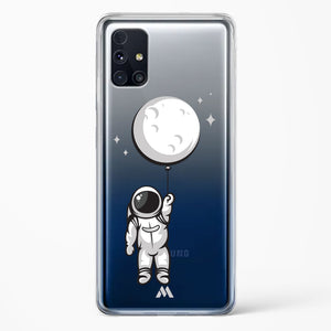 Moon Balloon Crystal Clear Transparent Case-(Samsung)