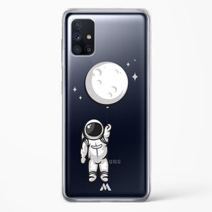 Moon Balloon Crystal Clear Transparent Case-(Samsung)