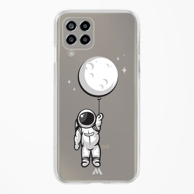 Moon Balloon Crystal Clear Transparent Case-(Samsung)