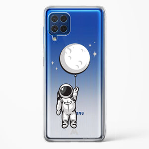 Moon Balloon Crystal Clear Transparent Case-(Samsung)