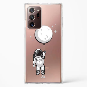 Moon Balloon Crystal Clear Transparent Case-(Samsung)