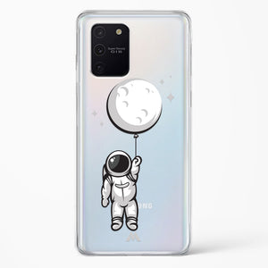 Moon Balloon Crystal Clear Transparent Case-(Samsung)